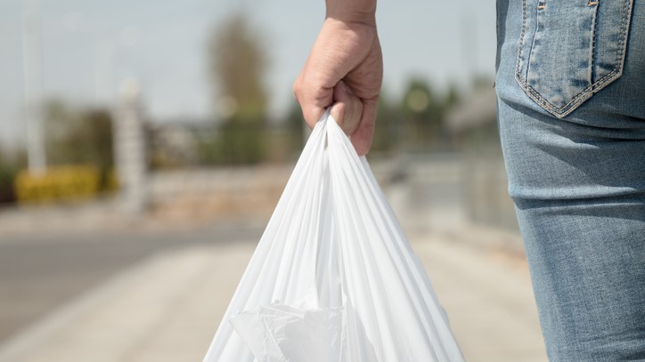 Slut med gratis plastikposer